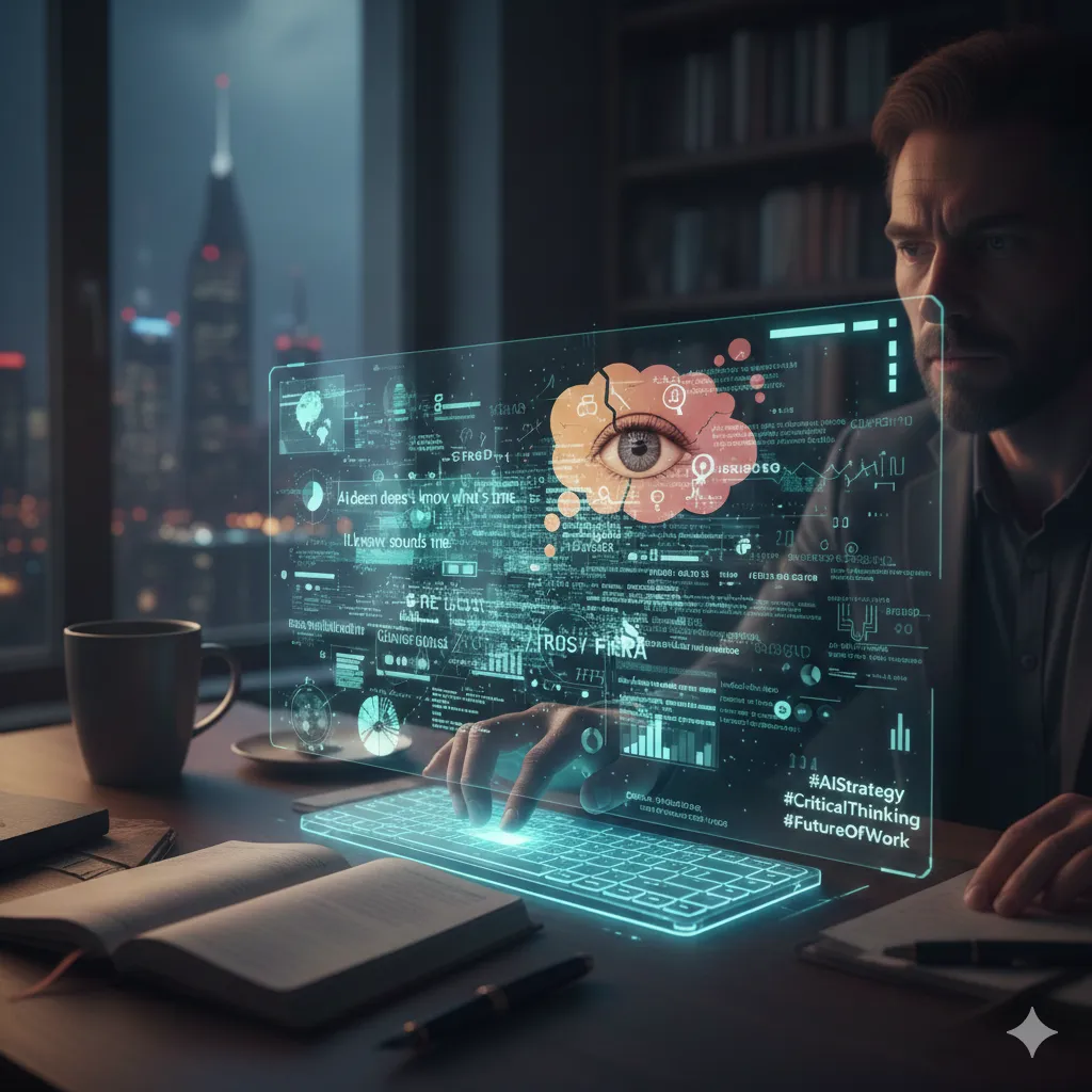 Ecoul tăcerii critice - gândire critică în era AI